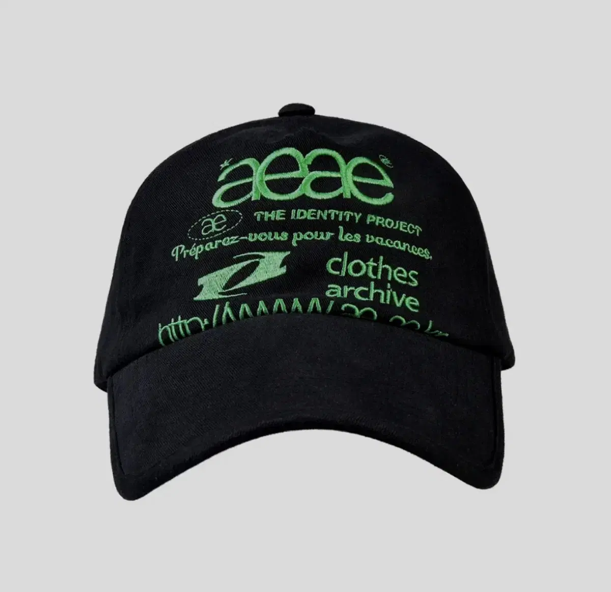 더 아이덴티티 프로젝트 AEAE wep log ballcap